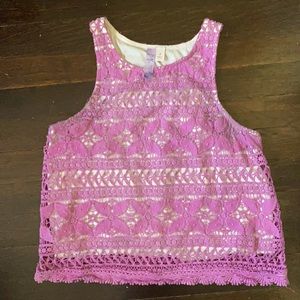 Lilac Lace Tank